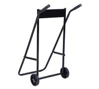 Tnfeeon Support de Moteur Hors-bord Robuste, Support en Acier avec Roues pour une capacité de Charge de 165 Lb, Réparation Facile, Stockage des Moteurs de Bateau de Moins de 30 CV, Idéal pour les