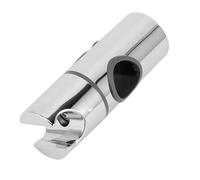 Tnfeeon Support de Pomme de Douche Réglable, Contrôle de l'angle de Rotation à 360 Degrés, Réglage Facile de la Hauteur, Finition Galvanisée pour Barre Coulissante Ronde de 1 Pouce, Utilisation