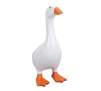 Tnfeeon Support de Statues d'extérieur pour Décoration d'entrée de Maison, Organisateur de Rangement de Clés Pratique, Décoration Unique, Adorable Figurine de Canard en Résine, clé Magnétique,