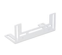 Tnfeeon Support de Ventilateur D'ordinateur en Acier Inoxydable épais pour Ventilateurs de 8 Cm, 9 Cm et 12 Cm avec Trous de Vis pour un Montage Stable sur les Ordinateurs de Bureau, (WHITE)