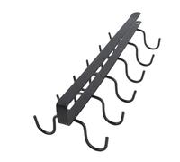 Tnfeeon Support pour Ustensiles de Cuisine, Support de Rangement à Crochet à Double Rangée, sans Installation de Perçage, s'adapte à la Plaque de Porte jusqu'à 1 Pouce, pour la Cuisine à Domicile,