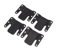 Tnfeeon Supports de Connecteur de canapé, Verrous de canapé Sectionnels en Fer 7,7x6,4 Cm avec Ouverture de 0,5 Cm, Matériel de Jonction Anti-Glissement pour Dortoir, Appartement, Lit, Chaise,