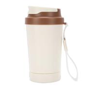 Tnfeeon Tasse, 11,64 Onces en Acier Inoxydable avec Couvercle et Conception Détachable USB C Rechargeable Tasse Résistante à la Chaleur pour le Bureau à la Maison Voyage café Agitation Automatique
