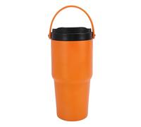 Tnfeeon Tasse à café électrique, Cafetière de Voyage en Acier Inoxydable capacité de 600 Ml pour le Camping en Plein Air et la Maison