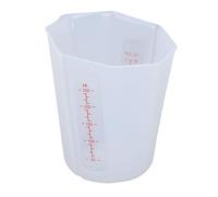 Tnfeeon Tasse à Mesurer Flexible en Silicone de 250 Ml avec échelle pour Ingrédients Secs et Humides, Passe au Micro-ondes, au Lave-vaisselle, pour la Cuisine, la Pâtisserie, les Travaux Manuels,