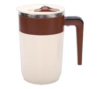 Tnfeeon Tasse, avec Affichage de la Température et Batterie Rechargeable, Tasse à Mélanger en Acier Inoxydable de 400 Ml pour le thé, le Chocolat Chaud, le Bureau, les Voyages, le café à Agitation