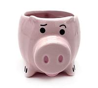Tnfeeon Tasse en Céramique de Cochon Mignon, Matériau en Céramique avec Bord Lisse, Tasse de Couleur Rose pour les Amateurs de Boissons au Lait, au café et au Lait