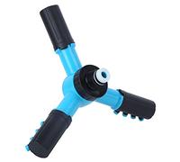 Tnfeeon Tête d'arrosage Rotative G1/2, 3 Bras, Buse d'irrigation à 360 Degrés pour l'arrosage de la Pelouse du Jardin, 7.1 Pouces