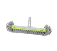 Tnfeeon Tête de Brosse de Nettoyage de Piscine, Poils en Plastique et en Nylon, Doux pour Les Surfaces de la Piscine, 7 Rangées de Poils, Efficace pour Le Nettoyage des Murs et des Carreaux, Idéal