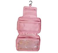 Tnfeeon Trousse de Toilette de Voyage Compacte, Plusieurs Compartiments pour Garder Le Maquillage et Les Soins de la Peau Bien Rangés Tissu Oxford Léger 9,5 X 6,3 X 3,5 Pouces Idéal pour Les Hommes,