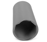 Tnfeeon Tunnel Amusant pour Petits Animaux de Compagnie, Jeu Interactif, Conception Pliable, Matériau Sûr, Diamètre 3,9" (10 cm), Longueur 39,4" pour Cochons d'Inde, Hérissons et Plus Encore (Gray)