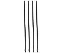 Tnfeeon Tuyau de Lampe de Table, Aluminium 4 Pièces Flexible de Lampe à Col de Cygne à Réglage Universel Durable pour Raccord d'éclairage (45cm)
