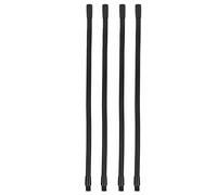 Tnfeeon Tuyau de Lampe de Table, Aluminium 4 Pièces Flexible de Lampe à Col de Cygne à Réglage Universel Durable pour Raccord d'éclairage (30cm)