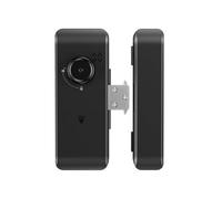 Tnfeeon TY WIFI Smart Lock, Serrure de Porte D'entrée sans mpreintes Digitales avec Contrôle par Application, Accès à Distance et Codes D'accès Temporaires pour Portes en Verre et