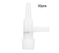 Tnfeeon Valve de Contrôle d'air d'aquarium, Séparateur de Pompe à Air pour Distribution 'oxygène 'Aquarium, Débit ' Réglable pour Tube de 4 Mm, Ensemble de 30 Pièces pour Aquariophiles