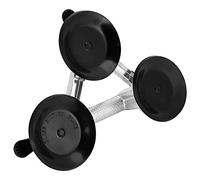 Tnfeeon Ventouse Sous Vide en Aluminium Robuste, Triple Plaque de Levage Supportant 265 Lb Horizontalement et 220 Lb Verticalement pour les Installations Mobiles en Verre et Métal, Professionnels et