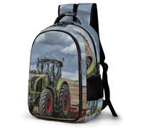 TNFHSOFT Beau Sac À Dos D'école De Tracteur Le Sac De Voyage Cartable D'enfants De Filles De Garçons Saison Scolaire