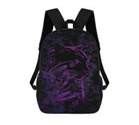 TNFHSOFT La Panthère Noire Cartables D'école Imprimés En 3D Sacs À Dos Pour Enfants Sac D'école Pour Garçons Filles Élémentaire Et Moyen 17pouce