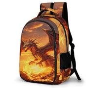 TNFHSOFT Le Le Le Dragon Volant Sac À Dos, Sac À Dos Pour Enfants, Sac D'école Étudiant Sac À Dos, Sac D'école Imprimé En 3D BBB Pour Garçons Filles