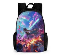 TNFHSOFT Musique rock Sac À Dos Pour Enfants Sac À Dos Amusant À La Mode Pour Garçons Et Adolescents Imprimé En 3D Sacs D'école Pour Garçons 42x30.5cm