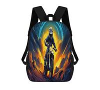 TNFHSOFT Off-road Motorbike Vehicles Sacs À Dos Sac À Dos Scolaire Pour Enfants Sac D'école Imprimé En 3D Sac D'école Pour Garçons Élèves Du Primaire Et Du Collège 17pouce