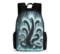TNFHSOFT Sac À Dos Pour Enfants Serpent à têtes multiples Sac À Dos D'école 3D Sac D'école Sac À Dos D'école Pour Enfants Sacs D'école Mode Avec Sacs De Livre De Poche