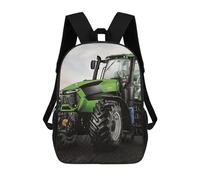 TNFHSOFT Sac À Dos Pour Enfants Tracteurs Sac À Dos D'école 3D Sac D'école Sac À Dos D'école Pour Enfants Sacs D'école Mode Avec Sacs De Livre De Poche 17pouce