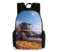 TNFHSOFT Tracteurs Sac À Dos Pour Enfants Filles Garçons, Sac À Dos, Sac À Dos, École Primaire, Parfait Pour La Rentrée Scolaire Ou Pe, Les Cadeaux Et Les Voyages 42x30.5cm