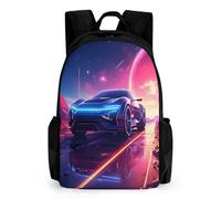 TNFHSOFT Voitures de sport Sacs À Dos Pour Enfants Voitures de course Sacs D'école Pour La Maternelle Secondaire Sac À Dos Pour Enfants D'âge Préscolaire Sacs À Dos De Marche