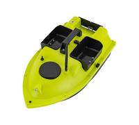 TNGBXR Bateau d'alimentation RC 600 m avec 2 batteries Li-Ion, télécommande et GPS, pour rivières, lacs et mers, 52 W, 99 points de positionnement, 5200 mAh