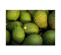 TNGHHSGA Avocat Brut Fruit Frais & Paysage Photo Réelle - Toile Imprimée Dynamique pour Décoration Murale 40x56cm Sans cadre