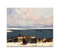 TNGHHSGA Espoir Durable Portrait RéAliste Et ScèNes De Guerre De John Lavery - Art Irlandais Sur Toile Pour DéCoration Murale 50x60cm Sans cadre
