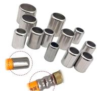 TNGYTY 1 Outil de sertissage for tuyaux Haute Pression - 50 connecteurs d'échappement à Manchon en Acier Inoxydable for raccords de tuyaux de 11,5 à 18 mm(12mm)