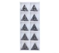 TNMG 160404 R-VF LF6008 Outil de tournage en carbure, inserts indexables pour le travail des métaux CNC et la fabrication, compatible avec les porte-outils MTJNR