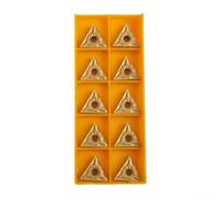 TNMG160404MA Lot de 10 inserts triangulaires en carbure TNMG331 pour un tournage à haute vitesse et une coupe précise dans divers environnements d'usinage
