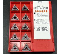 TNMG160404R-ES Insert de tour en carbure - Lame tournante à haute adhérence et longue durée pour semi-finition et finition en acier