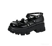 TNMIUH Escarpins Mary Jane Plateforme à Clous Chaussures Goth Punk Femme