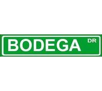 TNND Bodega Panneau mural décoratif pour allée pour extérieur et intérieur 10,2 x 40,6 cm