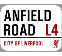 TNND Liverpool Plaque de rue en métal Anfield Road 20,3 x 30,5 cm