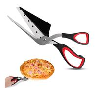 TNOMSNO Ciseaux à pizza, Ciseaux pizza Coupe Pizza Découpe Pizza Cutter en Acier Inoxydable, 27.5cm Ciseaux de Cuisine Multifonctionnels pour Couper les Pizzas, les Pâtes et les Tartes