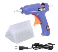 TNOMSNO Pistolet à Colle Chaude, 20W Pistolet a Colle avec 60pcs 7mm*100mm Bâtons de Colle, Pistolets à Colle électriques Pistolet a Colle Chaude pour Réparation, Artisanat, DIY, Maison