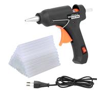 TNOMSNO Pistolet à Colle Chaude, 20W Pistolet a Colle avec 60pcs 7mm*100mm Bâtons de Colle, Pistolets à Colle électriques Pistolet a Colle Chaude pour Réparation, Artisanat, DIY, Maison