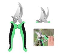 TNOMSNO Secateur de Jardin, Multifonctionnelles Poignée de Verrouillage Antidérapante Sécateur Jardin, Sécateur Gardena, Cisaille de Jardin, Sécateur pour Tailler Arbustes, Clôtures