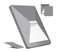 TNP Coque de protection en silicone pour antenne parabolique Starlink Mini - Antichoc - Avec autocollant anti-reflet pour l'extérieur, les voyages, le camping - Gris