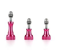 TNP GoPro Vis à oreilles - Ensemble en aluminium avec vis à ailette en acier inoxydable Vis moletée Bouton de boulon kit 3 pcs 1 x Long Vis + 2 x vis courte pour GoPro Hero4 Hero3 +