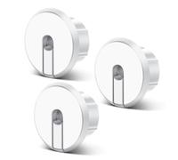 TNP - Lot de 3 œillets pour câble Starlink - Trou mural traversant la bague de 2,5 cm, œillet mural en silicone pour câble Ethernet Starlink, durable et facile à installer, blanc