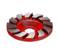 TNPLKIUYT Lame de scie diamant Segment meule 90mm rouge for pierre à béton
