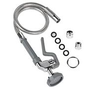 TNROTED Tuyau de pré-rinçage de 96,5 cm avec pulvérisateur