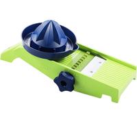 TNS-2000 kiwi-blau Trancheur de légumes/vegetable slicer "ALL IN ONE" l'original