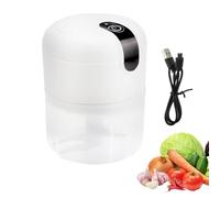 TNSLAND Hachoir à oignons électrique 250 ml - Coupe-oignons électrique USB - Hachoir à ail électrique - Hachoir à oignons électrique pour viande, oignon, ail, gingembre